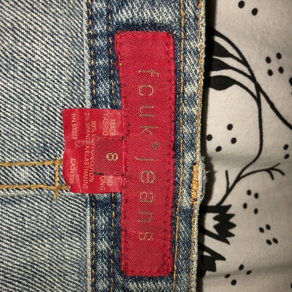 Fcuk Jeans Pencil Skirt - Picture 3 of 7